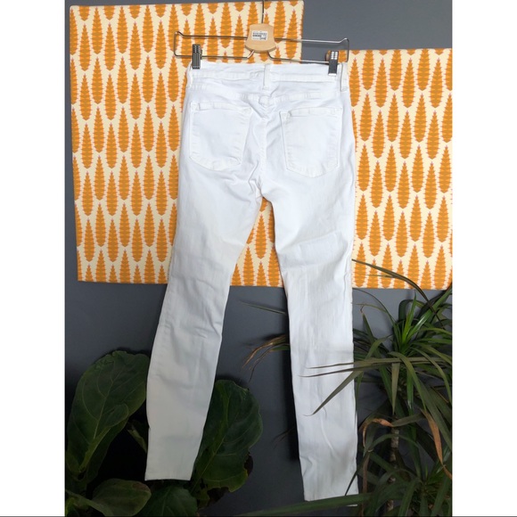 Frame Le Skinny De Jeanne Blanc - Picture 5 of 9